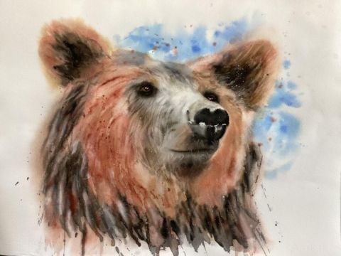Ours brun …